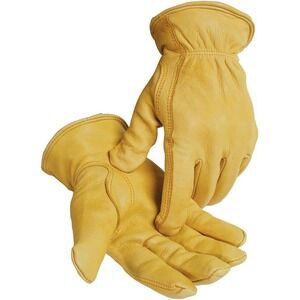 Caiman 1330-6 Genuine American Deerskin Unlined Glove X-Large